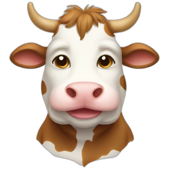 Cat cow emoji