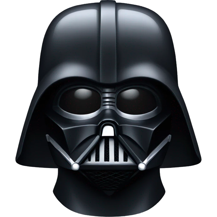 adult darth vader with full mask emoji