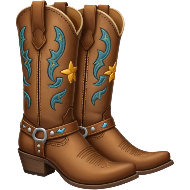 Cowboy boot emoji