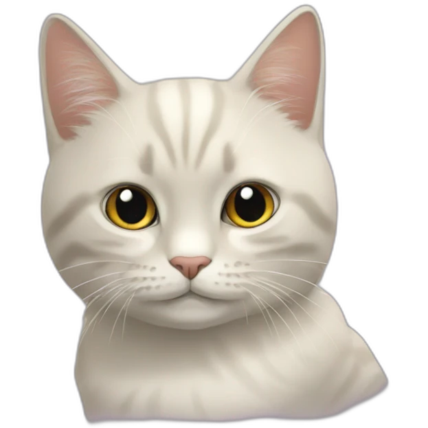 Chatte sur chat emoji