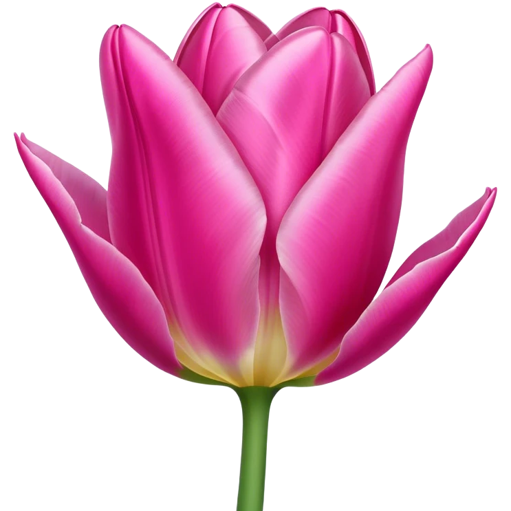 pink tulip emoji