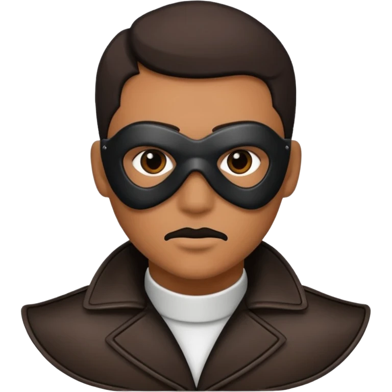 Black mouth BDSM human muzzle  emoji