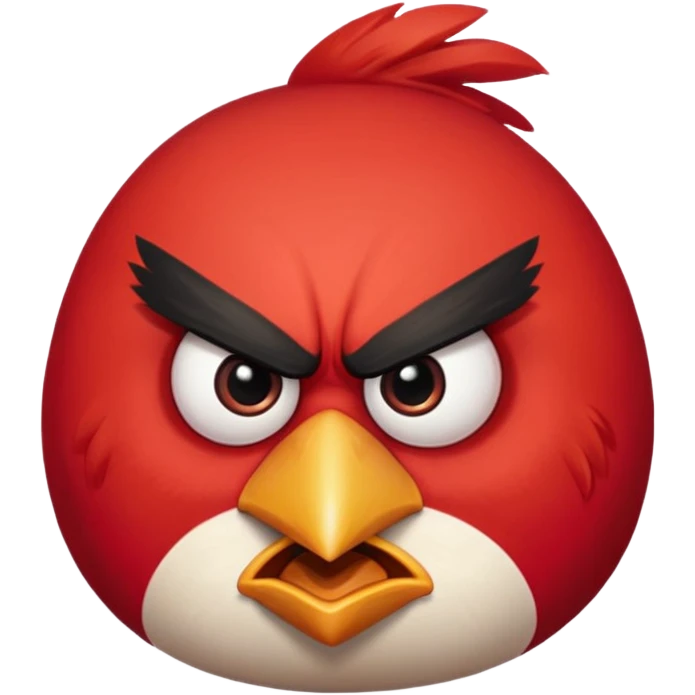angry bird emoji