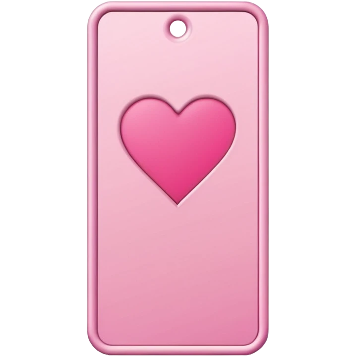 heart patterned  rectangler bookmark emoji