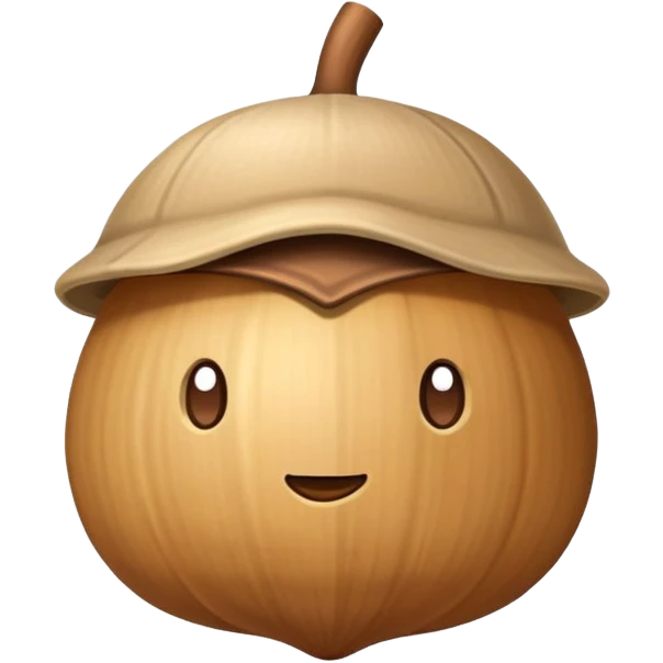 kacang acorn emoji