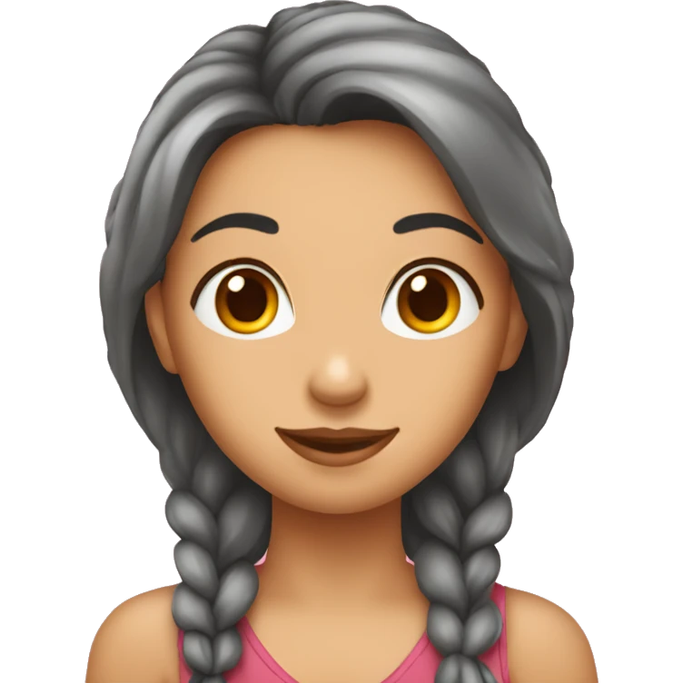 Une fille fier de son amie emoji