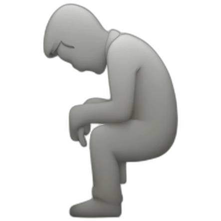 man urinating emoji