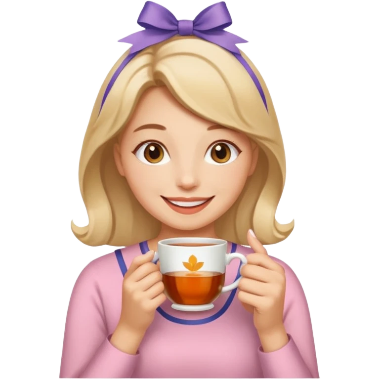 🧘🏼‍♀️🍵🎀 emoji