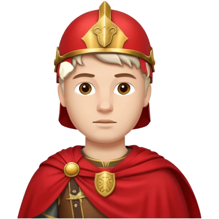 roman soldier with red cape emoji