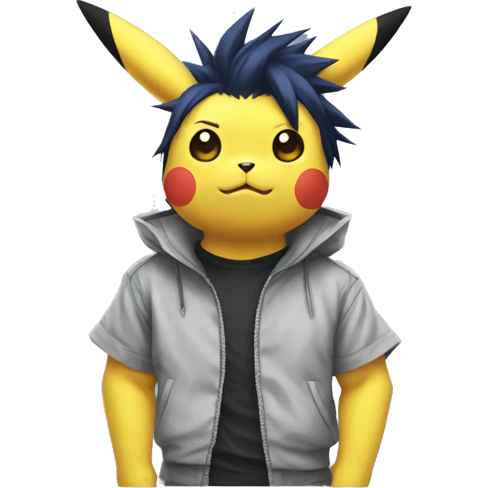 Sasuke Pikachu  emoji