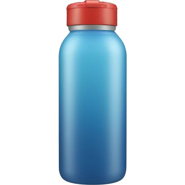 A waterbottle emoji
