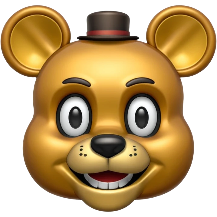 A Freddy Fazbear Symbol  emoji