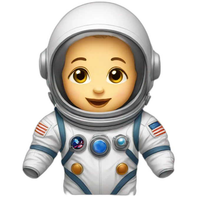 baby astronaut emoji