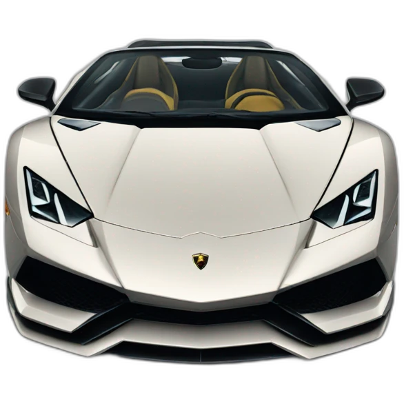 Lamborghini sian emoji
