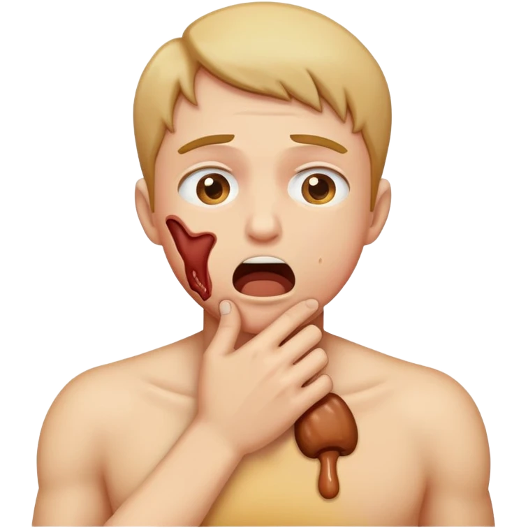 Choking emoji