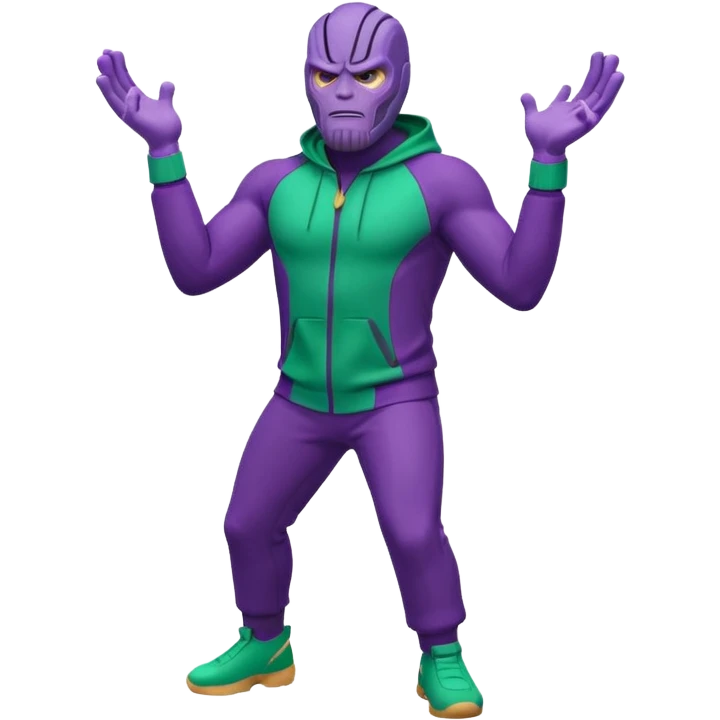 Thanos in squid game emoji