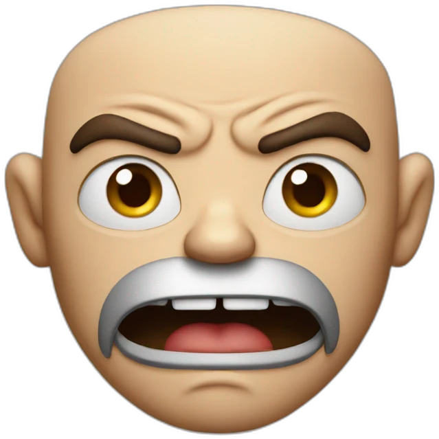 Angry jerry emoji