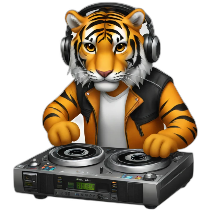 DJ Tiger emoji