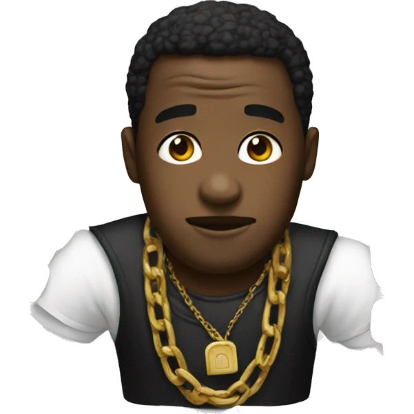 diddy with chain  emoji