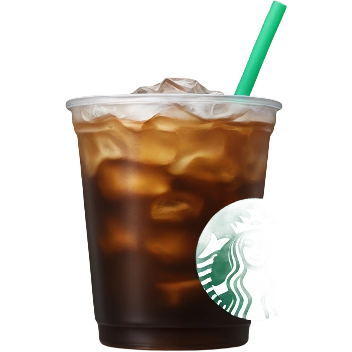 Starbucks cold brew without top emoji