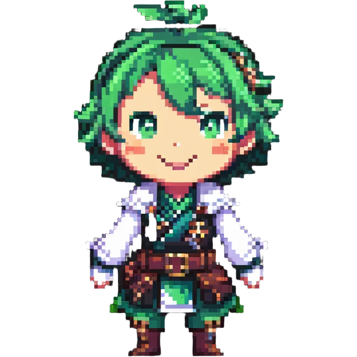 joyful Skirk from Genshin Impact emoji