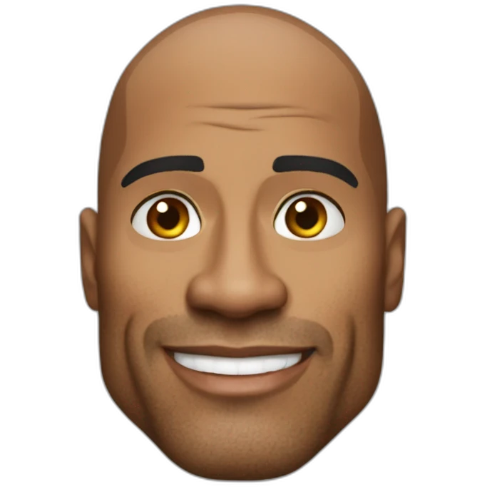 Dwayne The Rock Johnson emoji