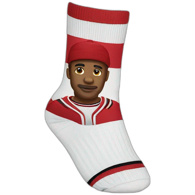 jordan socks emoji