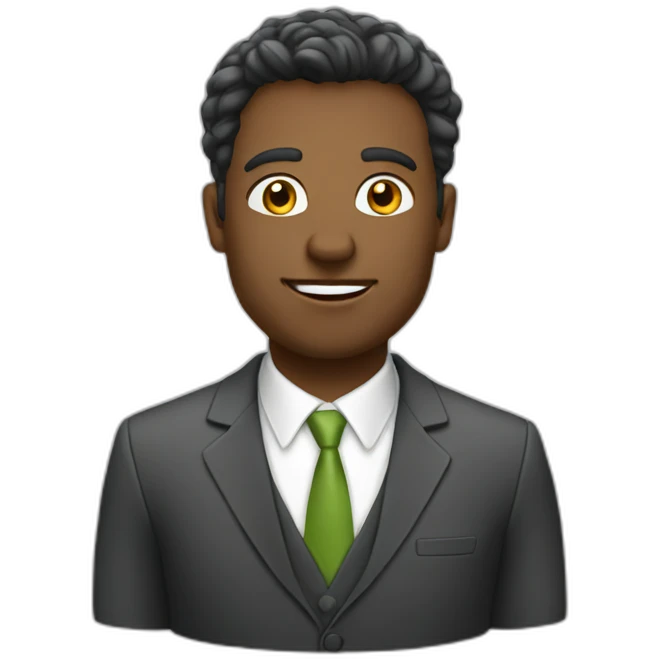 analyst white emoji
