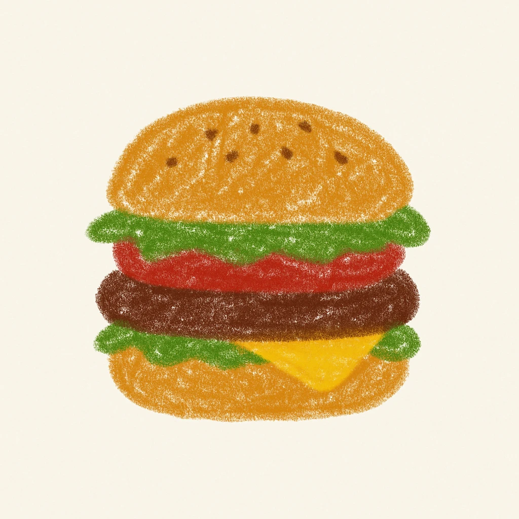 burger emoji