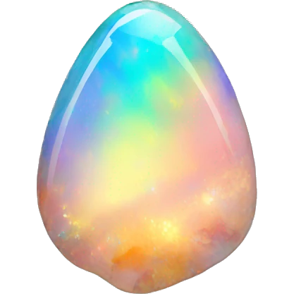 Rainbow Opal Gemstone emoji