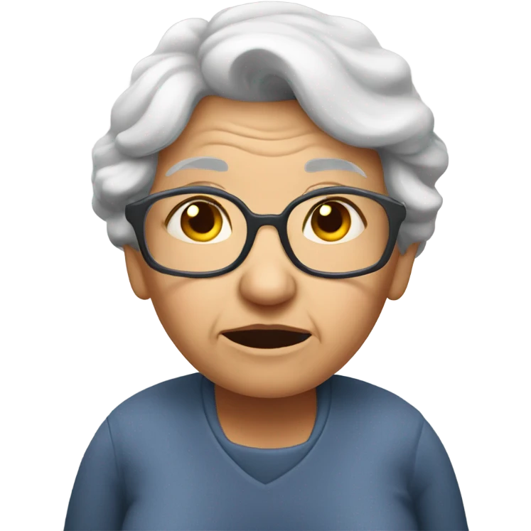  grandma unable to hear emoji