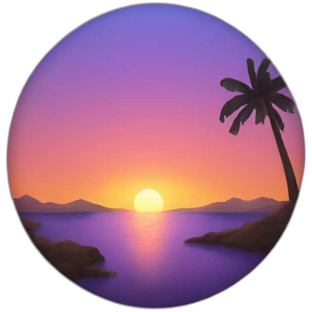 Sunset emoji