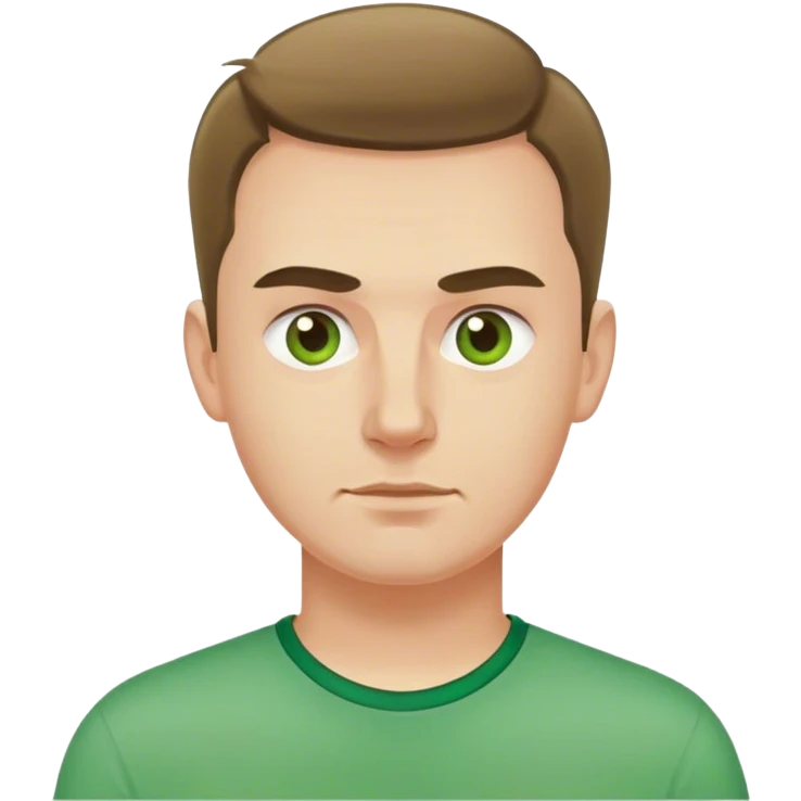 polish man in green shirt emoji