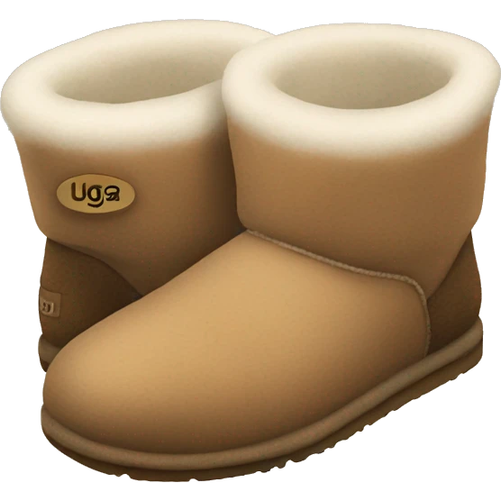 UGG slippers  emoji