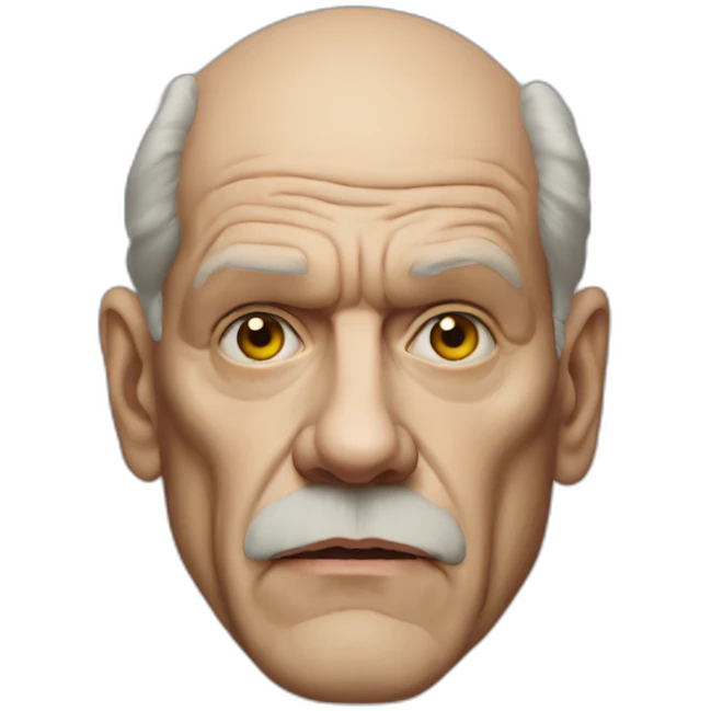 actor John Malkovich serious emoji