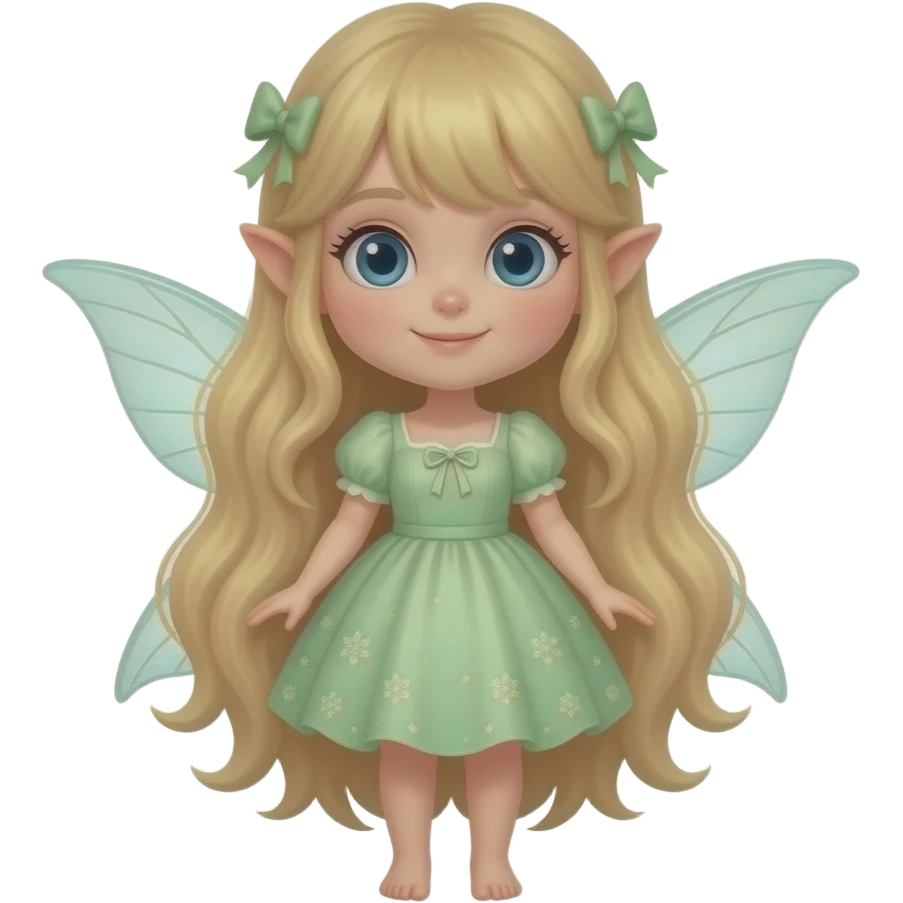 Vrouwtje fairy realized emoji