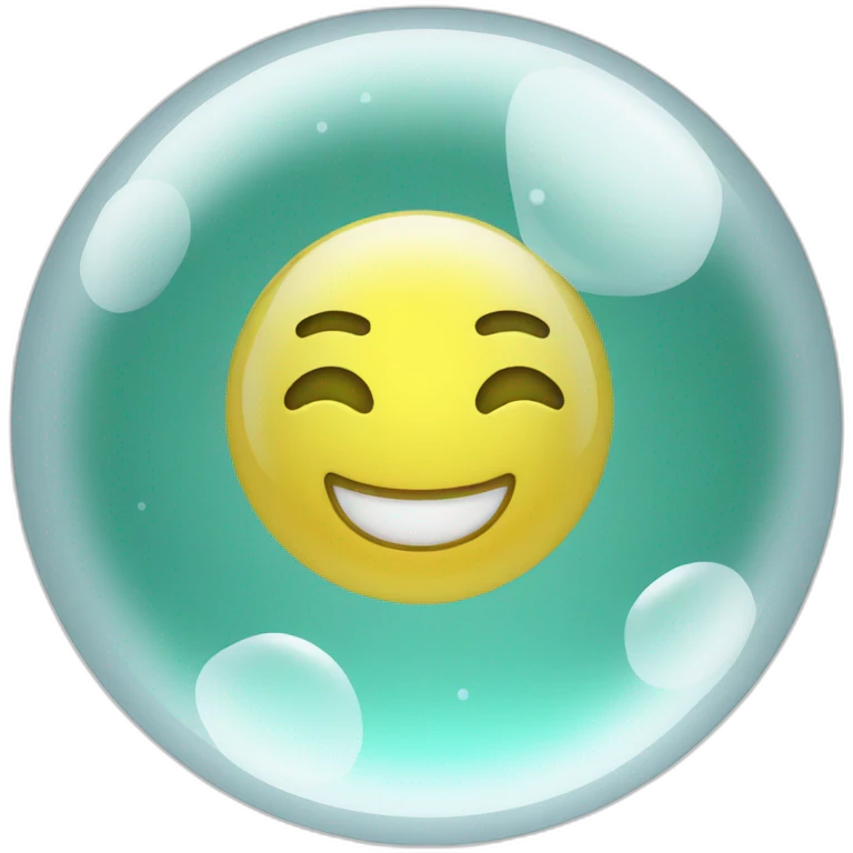 Electric bubble glass  emoji