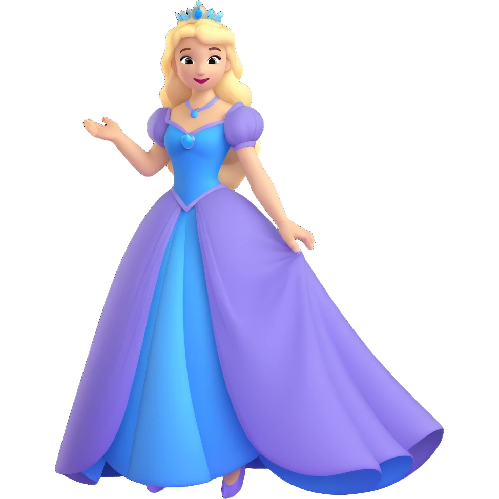 Disney princess character emoji