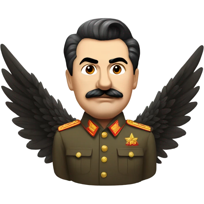 Stalin with wings emoji