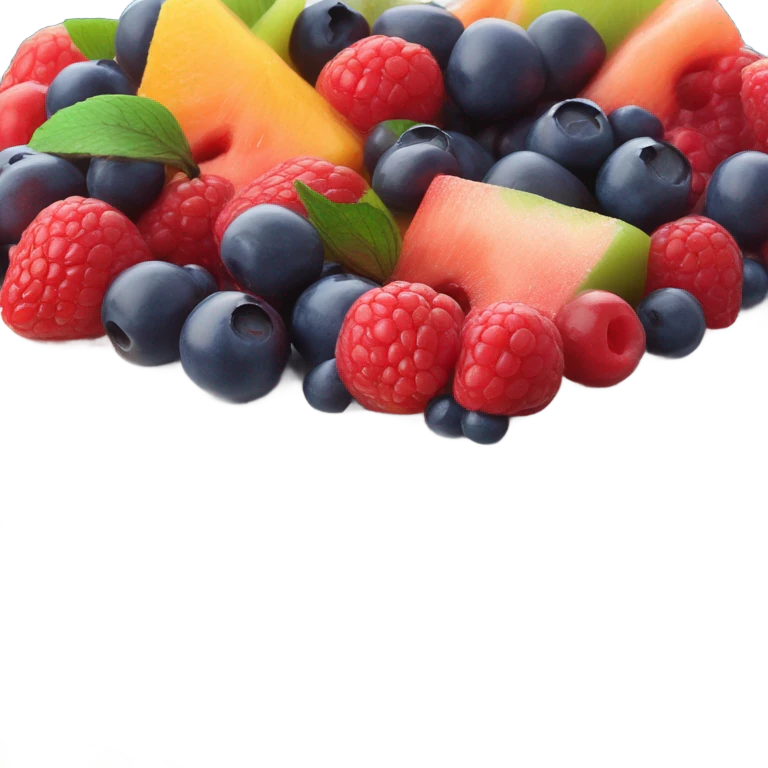 fruit sweet cake emoji