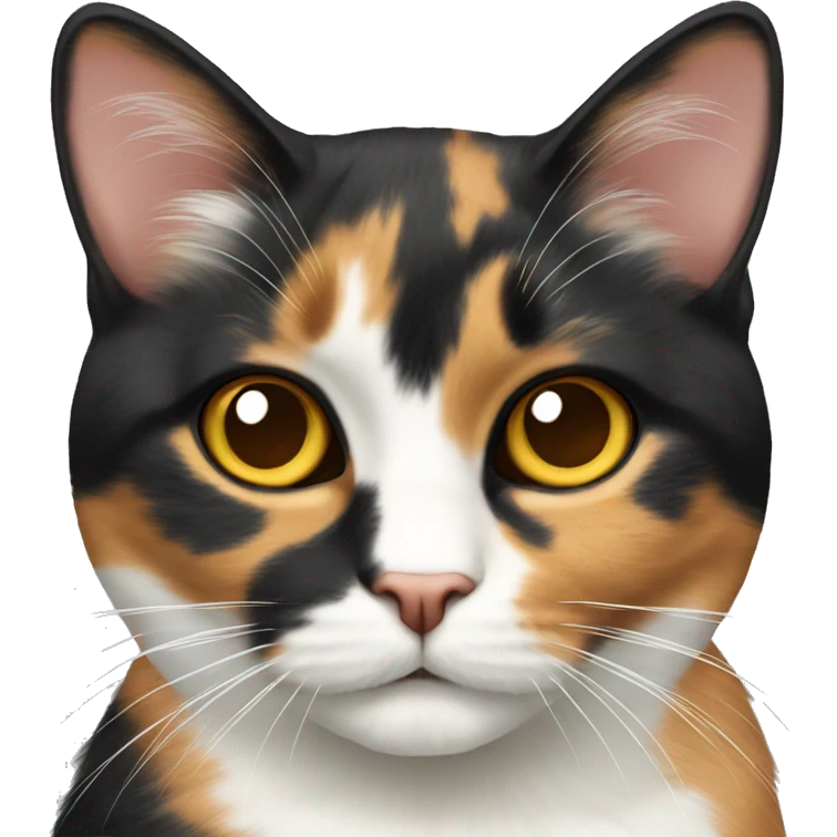 Calico cat emoji