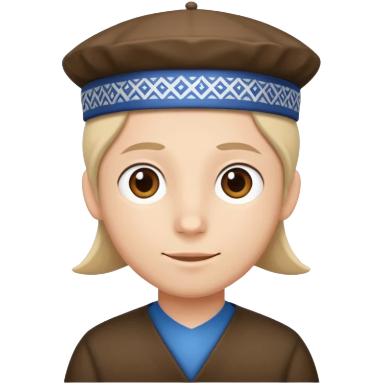 Emotka z pejsami emoji