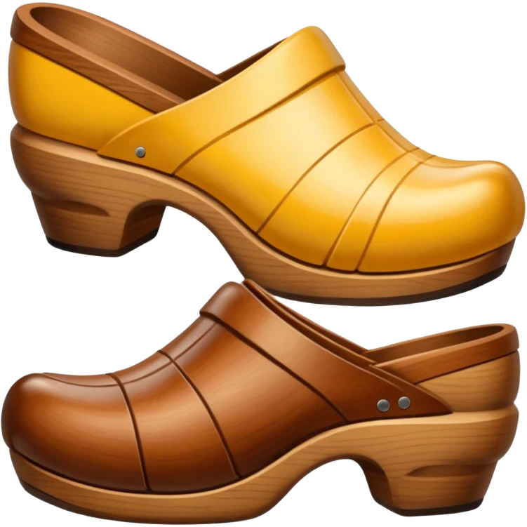 Wooden shoes emoji
