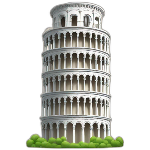Pisa tower emoji