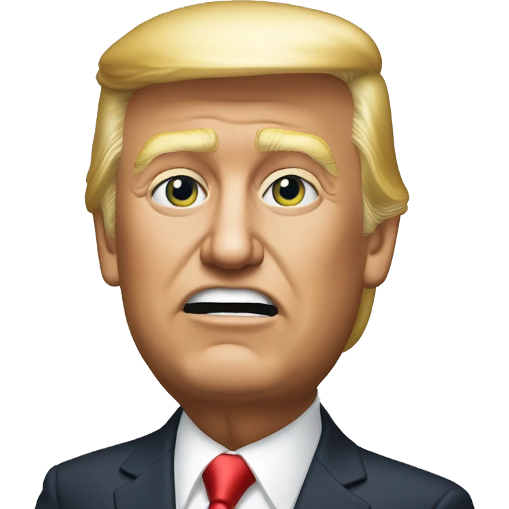 trump com um visto  emoji