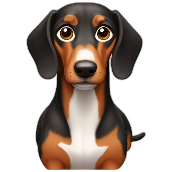 Long teckel emoji