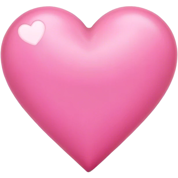 Pink heart emoji