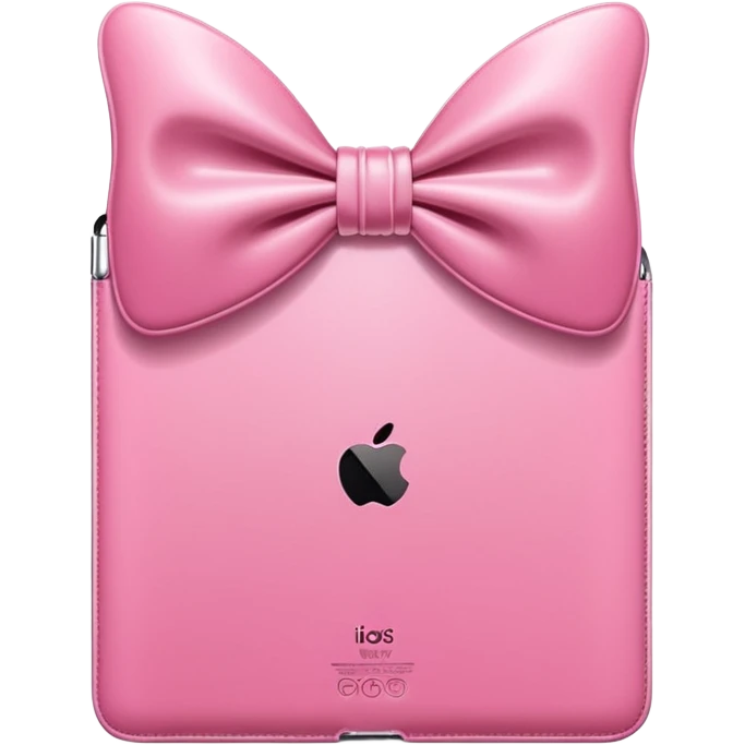 coquette pink ipad emoji