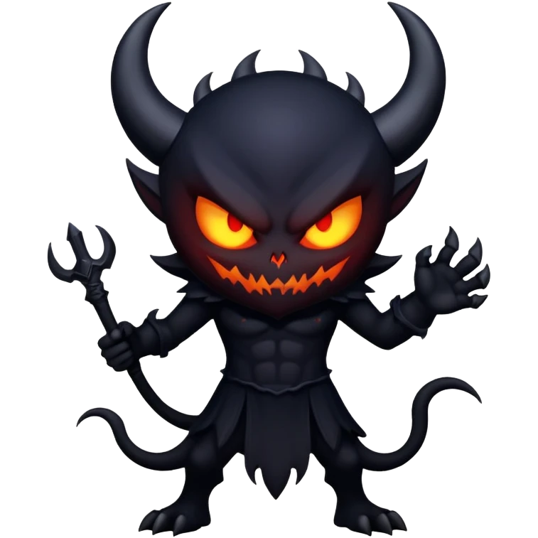 Shadow demon emoji