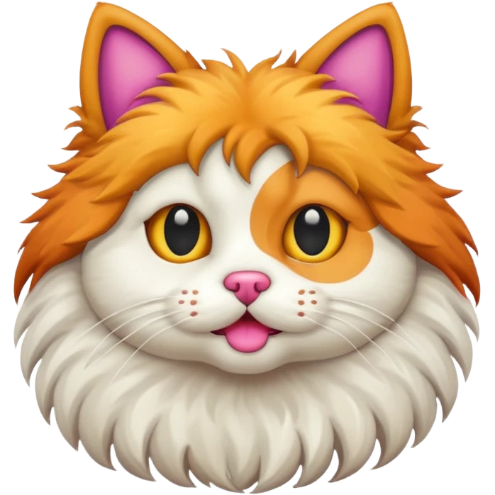 cat and dog one body emoji